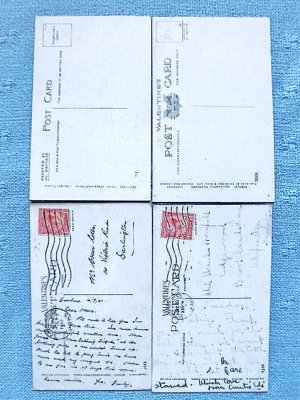 画像4: 古い時代のボンゾ　ポストカード　from  LONDON  フレンチブルドッグ　２．