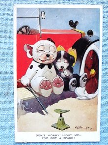 他の写真3: 古い時代のボンゾ　ポストカード　from  LONDON  フレンチブルドッグ　２．