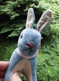 ジャパンラビット　スカイブルー　レトロなうさぎのぬいぐるみ