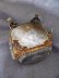 画像8: ことり柄のガラスエッチング　古い時代のジュエリーボックス　フランス