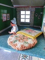 ラグ　小さな絨毯　ドールハウス　ヴィンテージ　　　