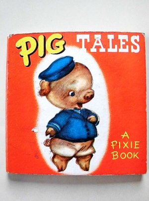 画像1: ミニ絵本　ヴィンテージ　 PIG TALES　　