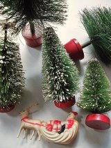 雪景色のもみの木　クリスマスツリー　デコレーションに　まとめて