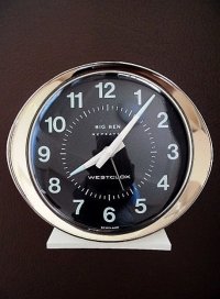 “ビッグベン”　めざまし時計　英国　スコットランド　WESTCLOX社 　手巻き　　　