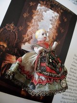 アンティークのミニチュアドール　５ｃｍ　HERTWIG　オールビスク　ドールハウス 　