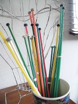 編み針　イングランドの田舎のマーケットより