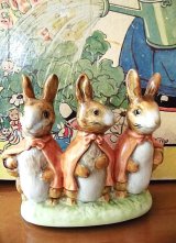 ベスウィック　３姉妹　Flopsy, Mopsy & Cotton Tail 　ピーターラビット　