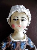 クィーンアンスタイル　木製　ぺグドール　２８ｃｍ　　