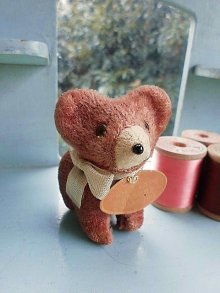他の写真2: 小熊のテープメジャー　ガラス目のベア　ジャパンベア　ヴィンテージ　　