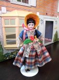 小さなチャイナヘッドドール　ドールハウス　１２ｃｍ　ドイツのアンティーク　