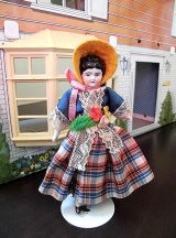 小さなチャイナヘッドドール　ドールハウス　１２ｃｍ　ドイツのアンティーク　