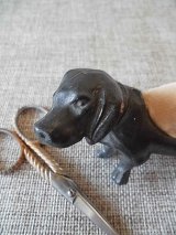 わんこのピンクッション 　ダックスフンド　ヴィンテージ　