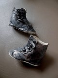 ヴィクトリアン　ベビーブーツ　レザー　シューボタン　アンティーク