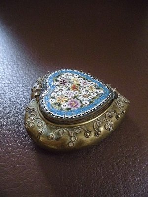 画像7: マイクロモザイク　イタリア　アンティーク　ピルケース