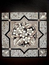 古い時代のイギリスのタイル　