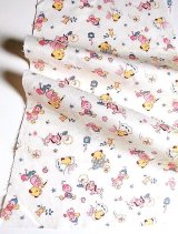 スーティーのファブリック　ネル生地　はぎれ　英国　SOOTY　BEAR