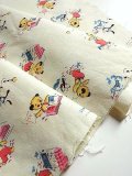 スーティーのファブリック　はぎれ　英国　SOOTY　BEAR