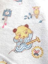 スーティーのファブリック　ネル生地　はぎれ　英国　SOOTY　BEAR