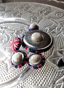 他の写真1: コロネーションのボタン　英国　ユニオンジャック　エリザベス女王