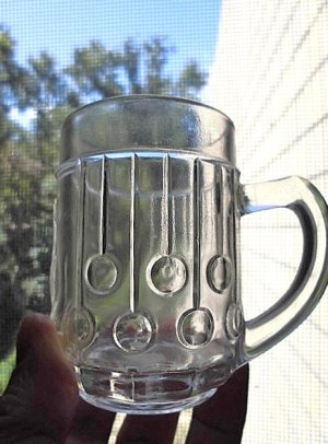 画像2: ガラスのカップ　りすと水玉