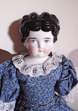 チャイナヘッドドール　ジャーマンアンティーク　３８ｃｍ