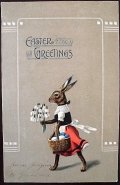 イースターラビット　ヴィンテージカード　