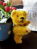 シュコー　ミニチュアベア　ゴールデンイエロー　フエルトパッド　