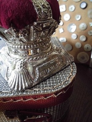 画像5: 王冠のピンクッション　英国王室　ロイヤルウェディング　１９８１　シルバープレート