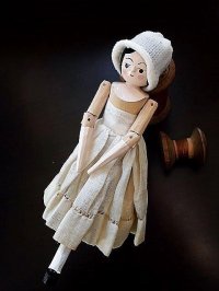 ペグドール　オランダ人形　１５ｃｍ　人形の家　from  LONDON
