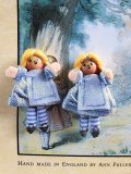 アリスのイヤリング　アンフラー　ハンドメイドドール　ANN FULLER
