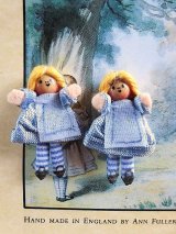 アリスのイヤリング　アンフラー　ハンドメイドドール　ANN FULLER