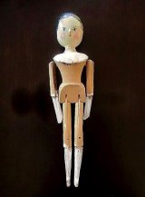 アンティーク　ペグドール　オランダ人形　人形の家　