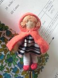 布と毛糸の赤ずきんちゃん　ステックピンつき　