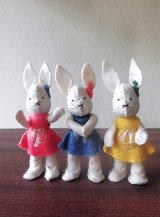 白ウサギの子ども　ヴィンテージドール　ホワイトラビット
