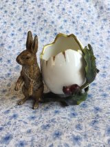 野ウサギ　メタル　イースターラビット      ヴィンテージ　