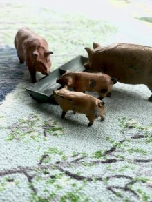 他の写真3: 豚さん一家　まとめてセット　英国　アンティーク　ミニチュア　　