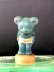 画像1: HAPPY PRICE！　青いクマの子     ベア      テープメジャー　セルロイド (1)