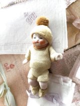 小さなベビー　オールビスク　オリジナルドレス　ヘルトヴィヒ　HERTWIG
