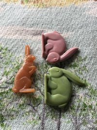 ウサギのプラスチックトイ　セット