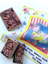 ルーシーアトウェル　スタンプ & ハンカチ    英国