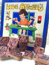ルーシーアトウェル　スタンプ セット   英国