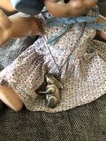 銀色うさぎ   トップ　ふっくらシルエット  ラトル　シルバープレート　