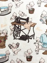 キューピー   ソーイングシーン      プリント   ファブリック