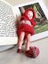 画像6: 赤ずきんちゃん   ニットドレス    ヴィンテージドール　１４cm         ドイツ      リジードール