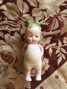 他の写真3: 緑のリボンの女の子ドール　ドイツ生まれのオールビスク 人形遊び ドールハウス ジャーマンアンティーク　ヘルトヴィヒ