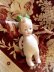 画像1: 緑のリボンの女の子ドール　ドイツ生まれのオールビスク 人形遊び ドールハウス ジャーマンアンティーク　ヘルトヴィヒ (1)