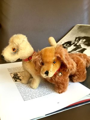 画像2: ２匹のワンコ    ドイツ   グリスリー社   ６０年代     ヴィンテージ ドッグ