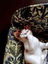 茶トラ猫さん　TUBBY     ミニチュア フィギア     キャット    英国　ロイヤルドルトン　