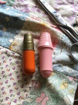 携帯用ソーイングキット　コーラルカラー  ２点
