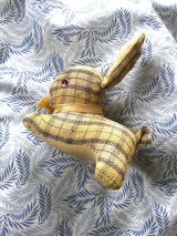 おしゃれうさぎさん　海を渡ったジャパンラビット   レモンイエロー お里帰りのうさぎ